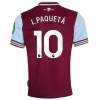 West Ham United L.Paqueta #10 Fotballdrakter 2024-25 Hjemmedrakt Mann