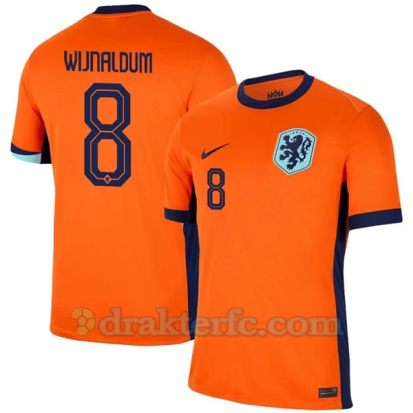 Wijnaldum #8 Nederland Fotballdrakter EM 2024 Hjemmedrakt Mann
