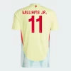 Williams Jr. #11 Spania Fotballdrakter EM 2024 Bortedrakt Mann