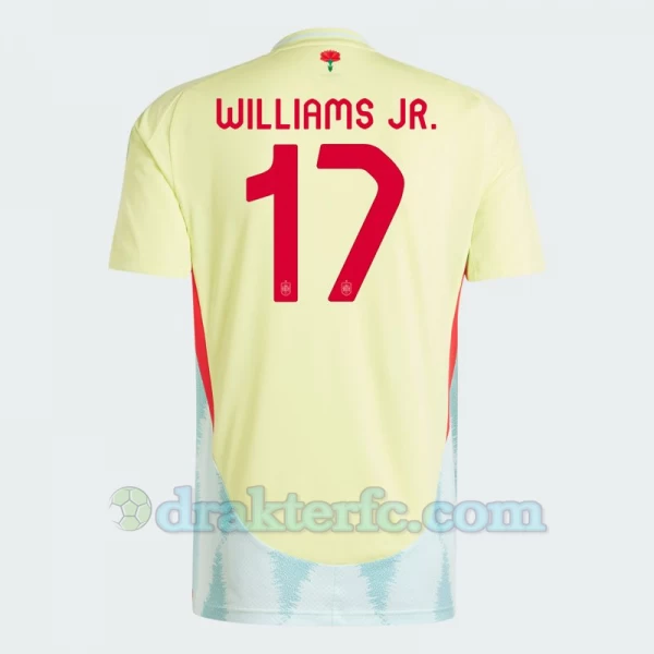 Williams Jr. #17 Spania Fotballdrakter EM 2024 Bortedrakt Mann