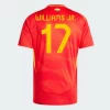 Williams Jr. #17 Spania Fotballdrakter EM 2024 Hjemmedrakt Mann
