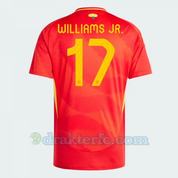 Williams Jr. #17 Spania Fotballdrakter EM 2024 Hjemmedrakt Mann