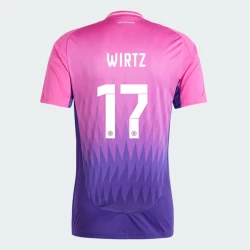 Wirtz #17 Tyskland Fotballdrakter EM 2024 Bortedrakt Mann