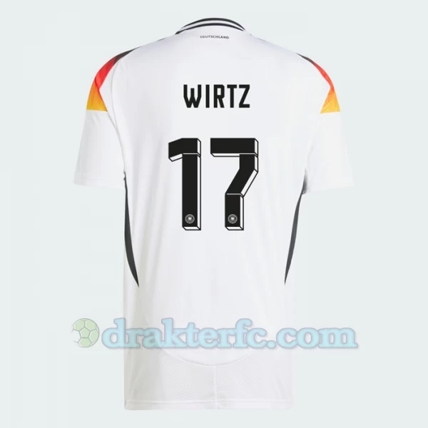 Wirtz #17 Tyskland Fotballdrakter EM 2024 Hjemmedrakt Mann