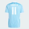 Yannick Carrasco #11 Belgia Fotballdrakter EM 2024 Bortedrakt Mann
