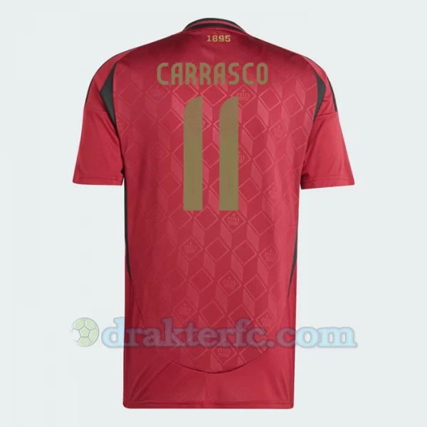 Yannick Carrasco #11 Belgia Fotballdrakter EM 2024 Hjemmedrakt Mann