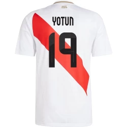 Yotun #19 Peru Fotballdrakter Copa America 2024 Hjemmedrakt Mann